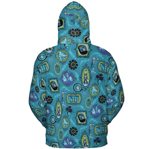 Haunted Mansion Pattern All-over Print Hoodie