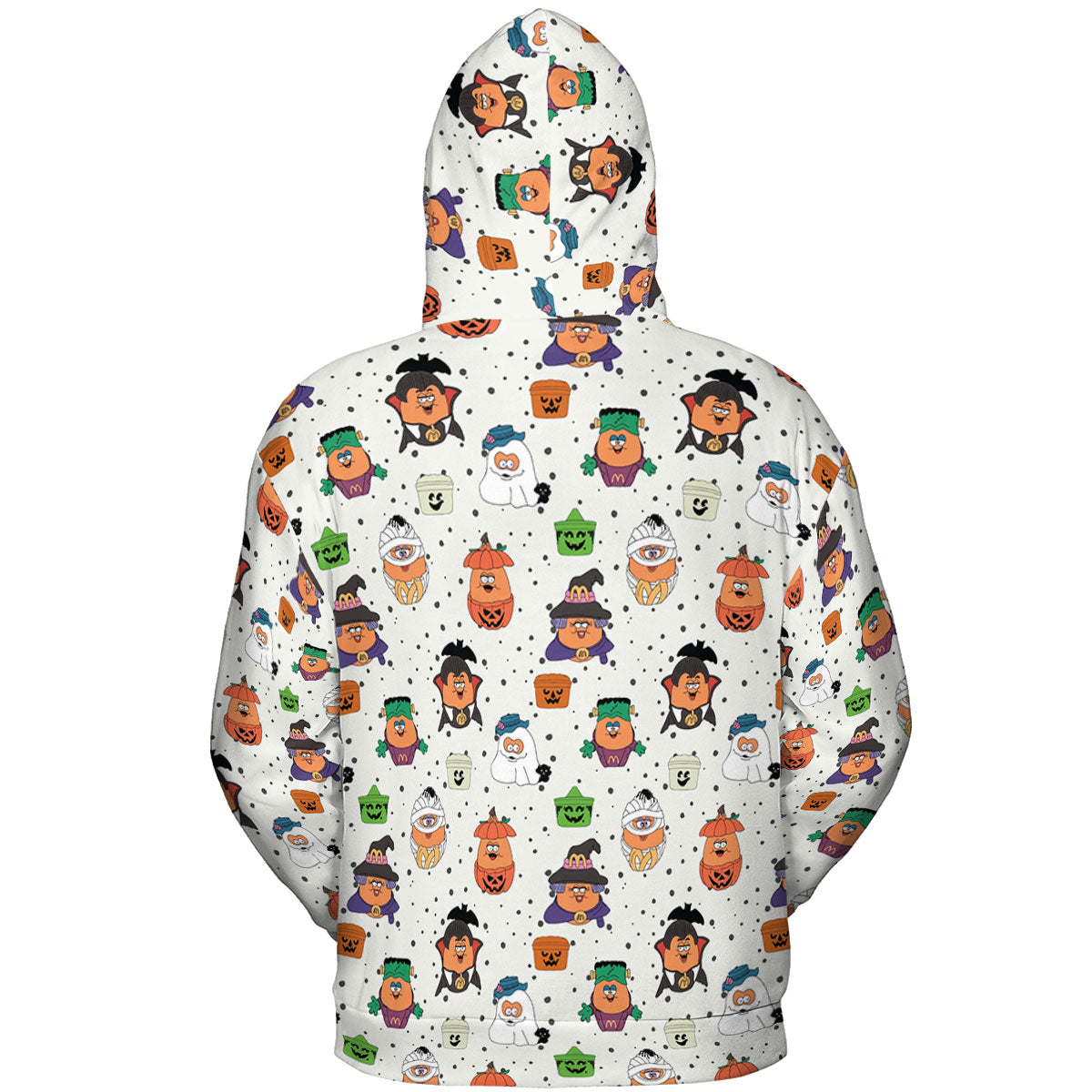 Memorable Friends McNugget Buddies Mcdonalds 1992 All-over Print Hoodie