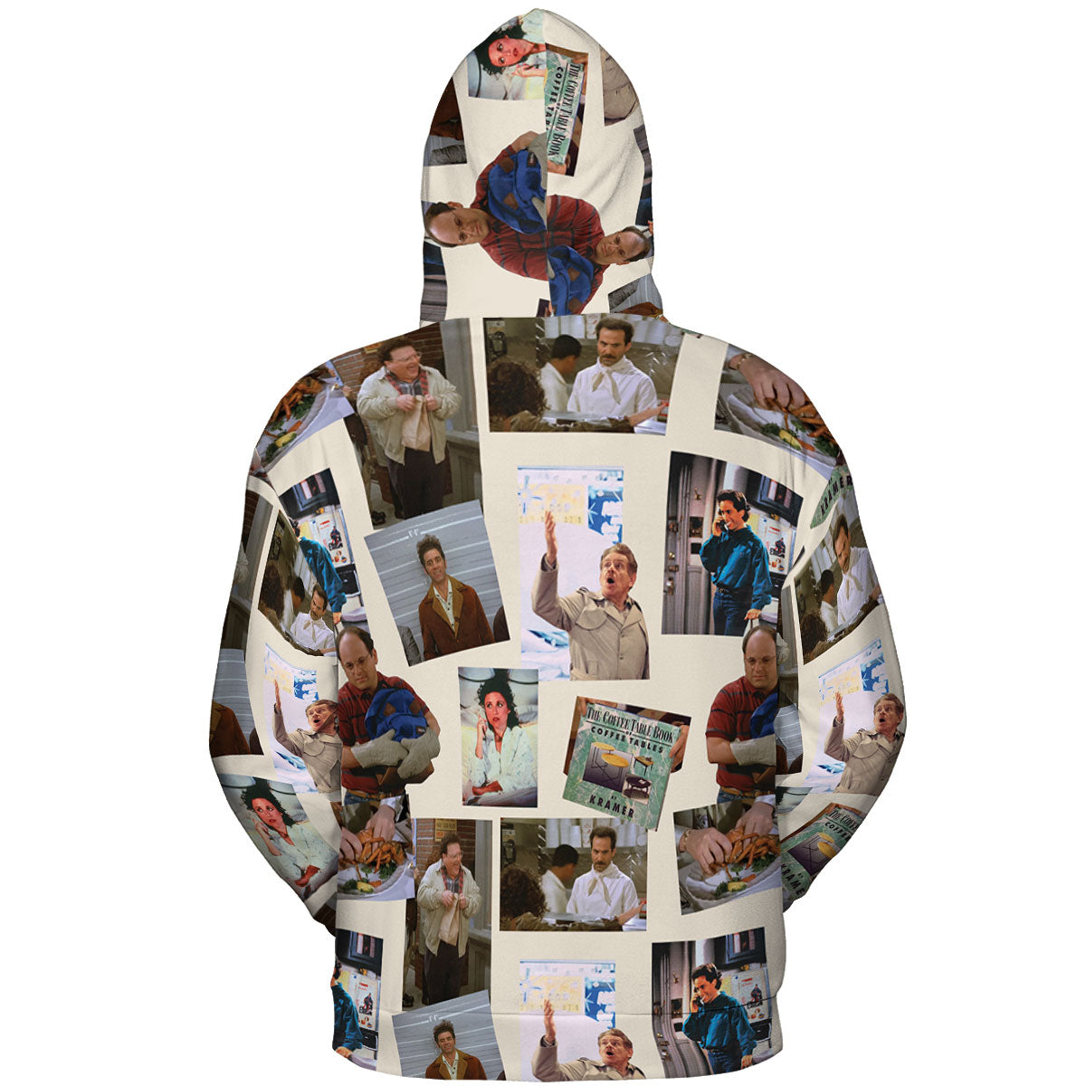 Seinfeld Famous Scenes All-over Print Hoodie