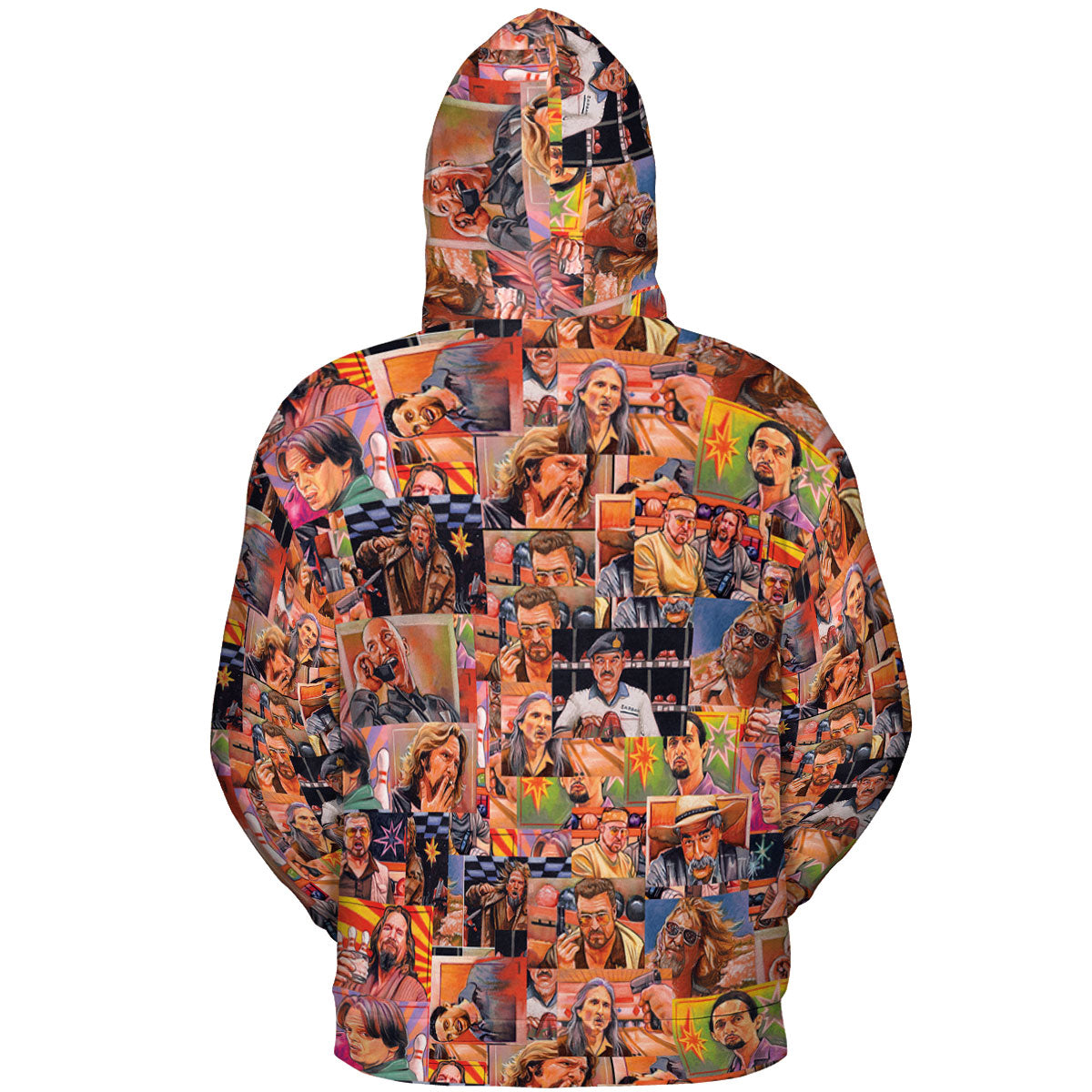 The Big Lebowski Painting Pattern All-over Print Hoodie