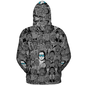 Obey Consume They Live All-over Print Hoodie