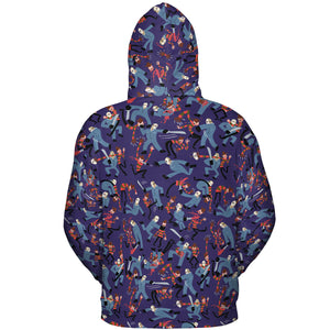 The Battle Freddy vs Jason Nightmare on Elm Street Friday the 13th All-over Print Hoodie