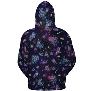 Tardis Doctor Who Seamless All-over Print Hoodie
