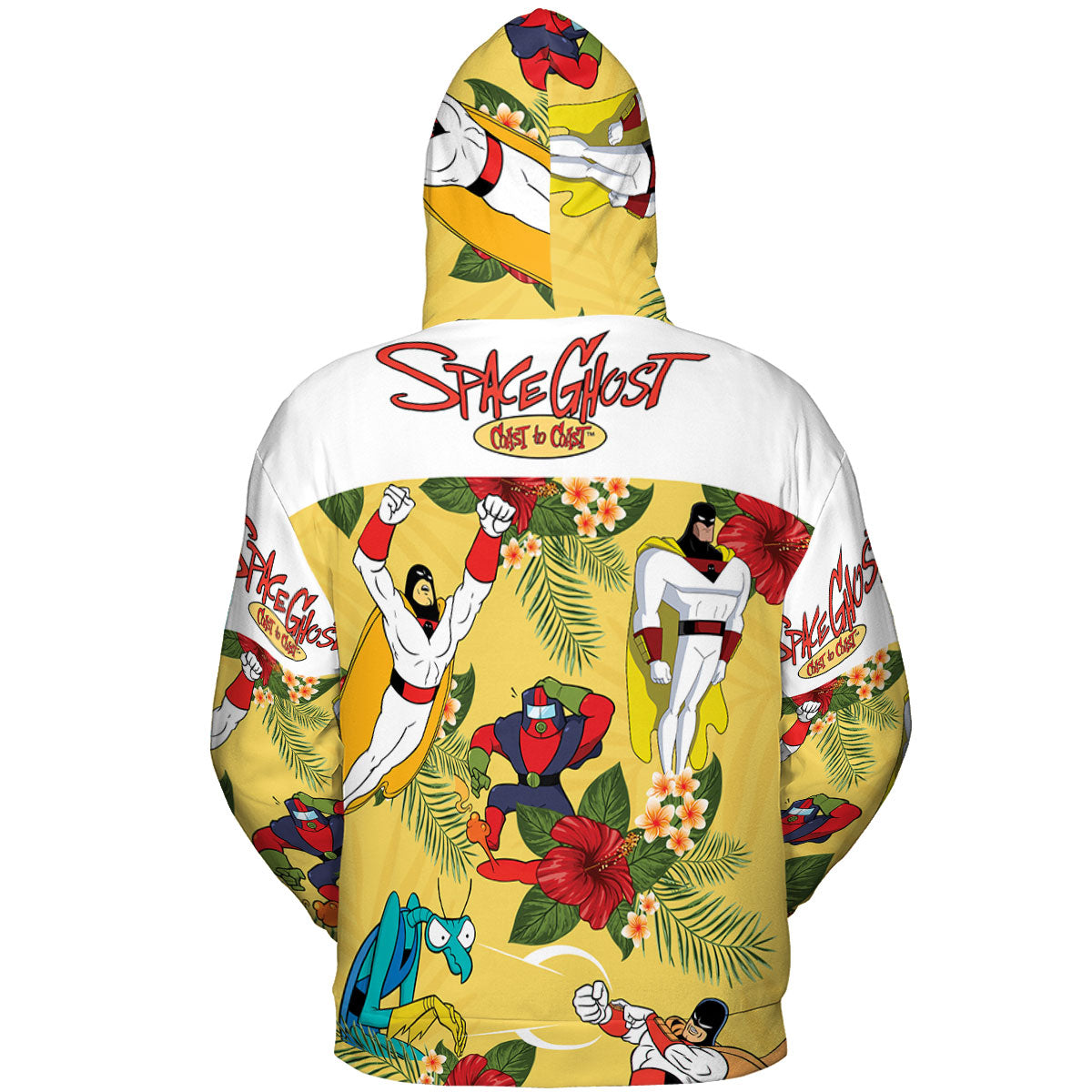 Space Ghost Coast to Coast Characters All-over Print Hoodie