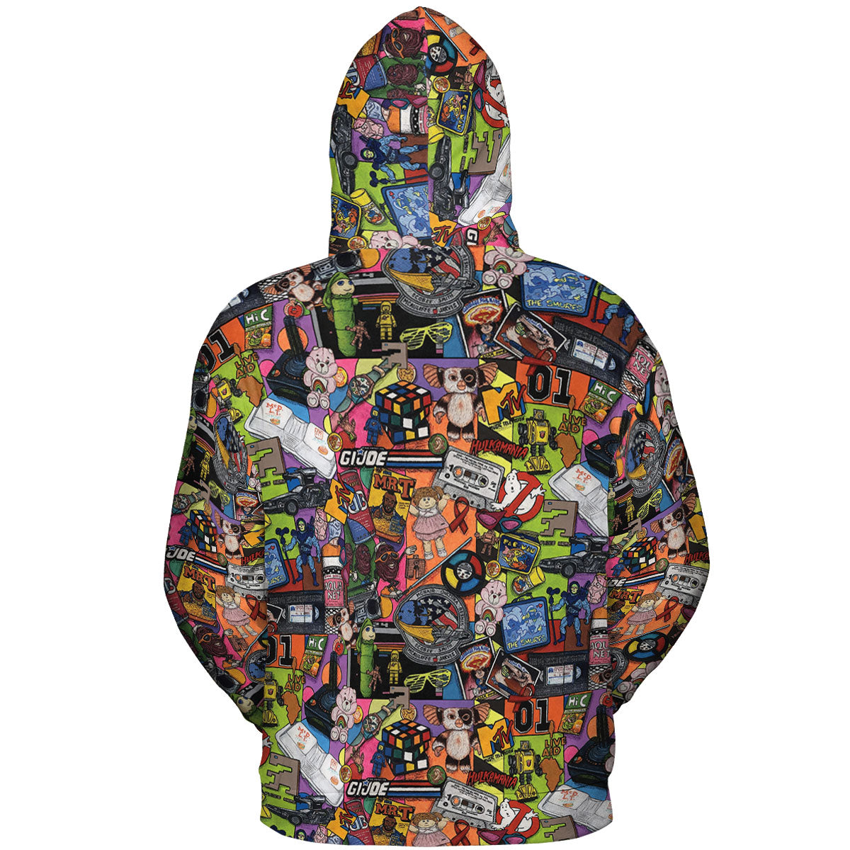 The 1980's. The Decade Of Greed All-over Print Hoodie