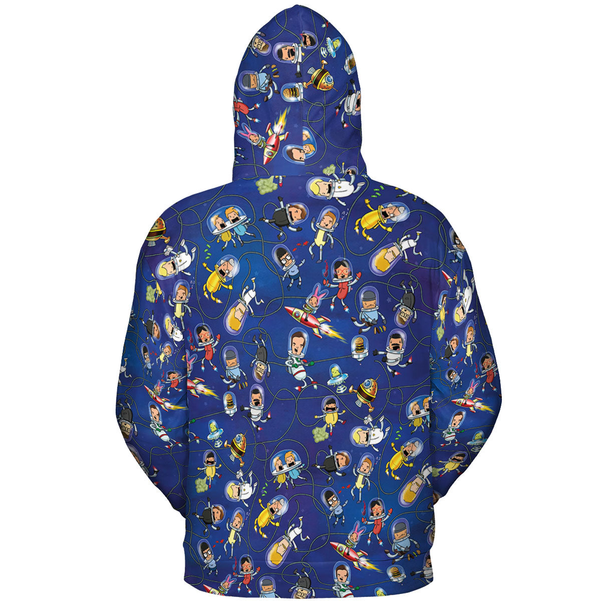 Outer Space Bob's Burgers All-over Print Hoodie