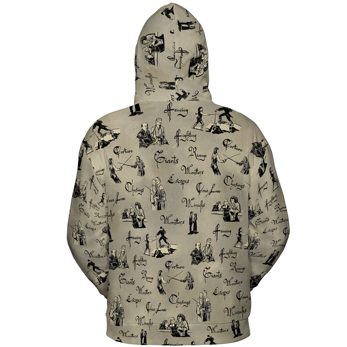 Hencing Fighting The Princess Bride All-over Print Hoodie