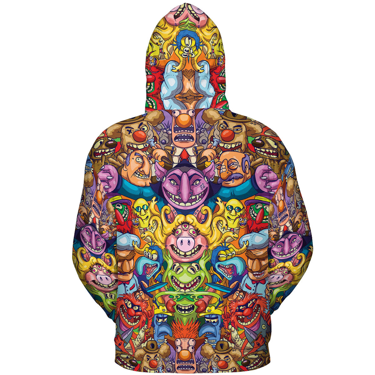 Monster Muppets The Muppets Characters All-over Print Hoodie