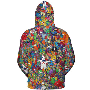 Ghostbusters Toybox All-over Print Hoodie
