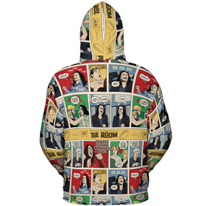 The Room Comic Style All-over Print Hoodie