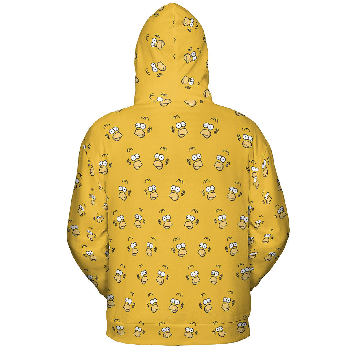 Homer Simpson Pattern All-over Print Hoodie