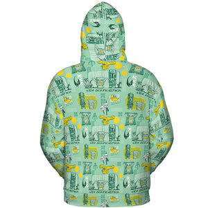 The Mandalorian Star Wars Aloha All-over Print Hoodie