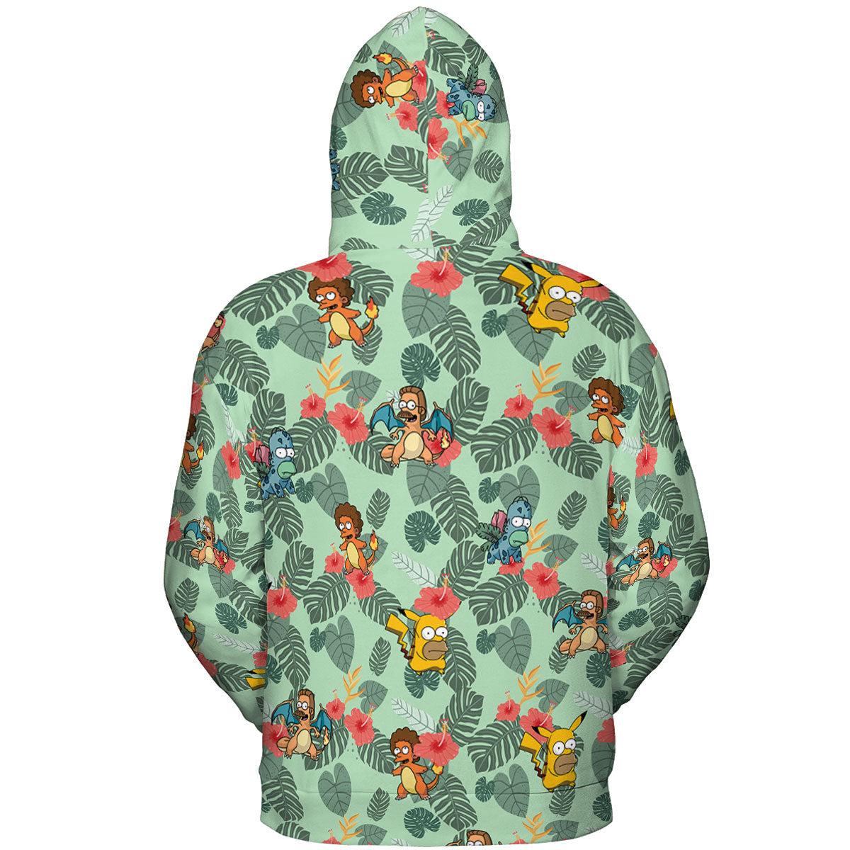 Simpsonmon The Simpsons Pokemon Mashup All-over Print Hoodie