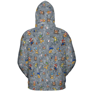Super Mario Nintendo Video Game All-over Print Hoodie