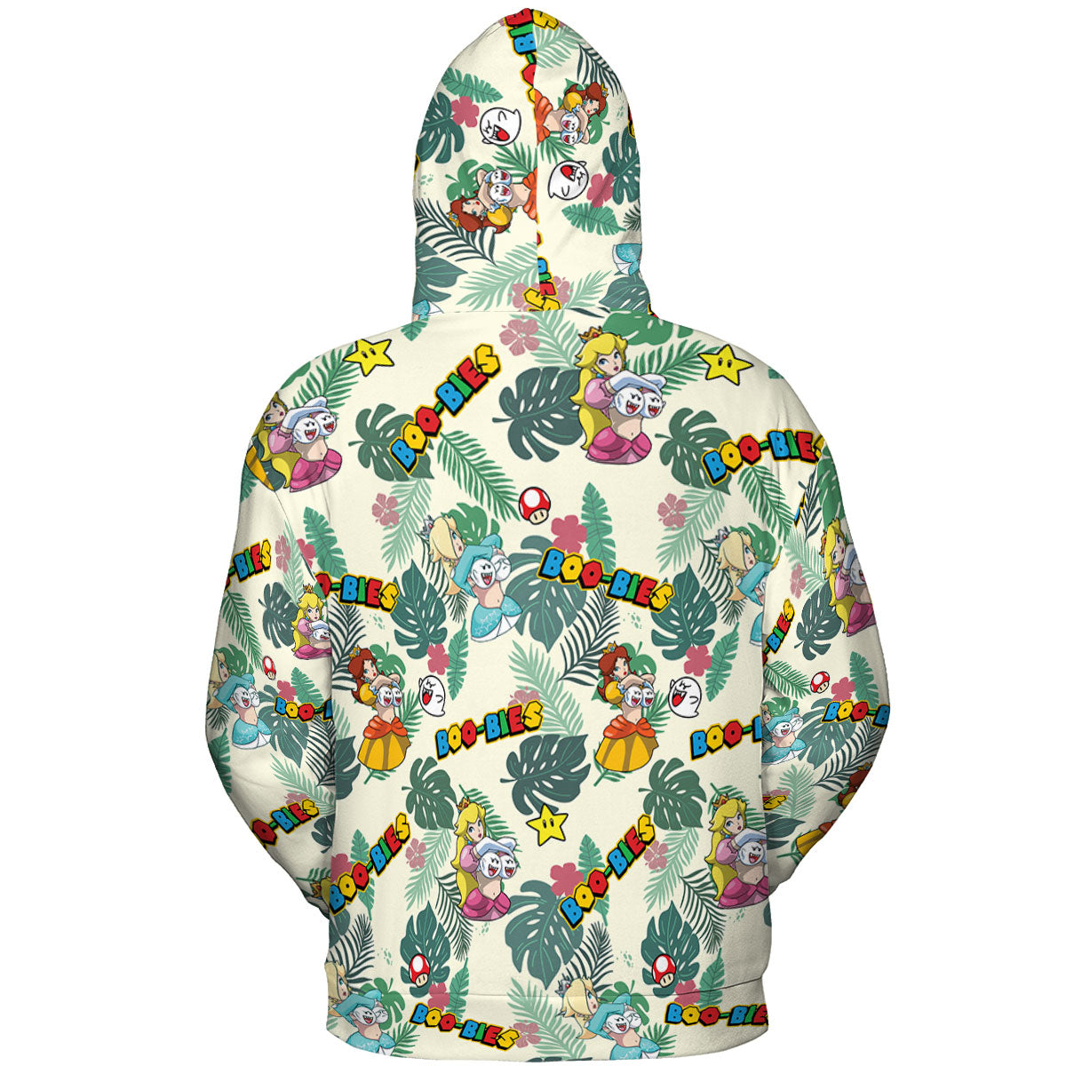 Super Mario Boo-Bies Pattern All-over Print Hoodie