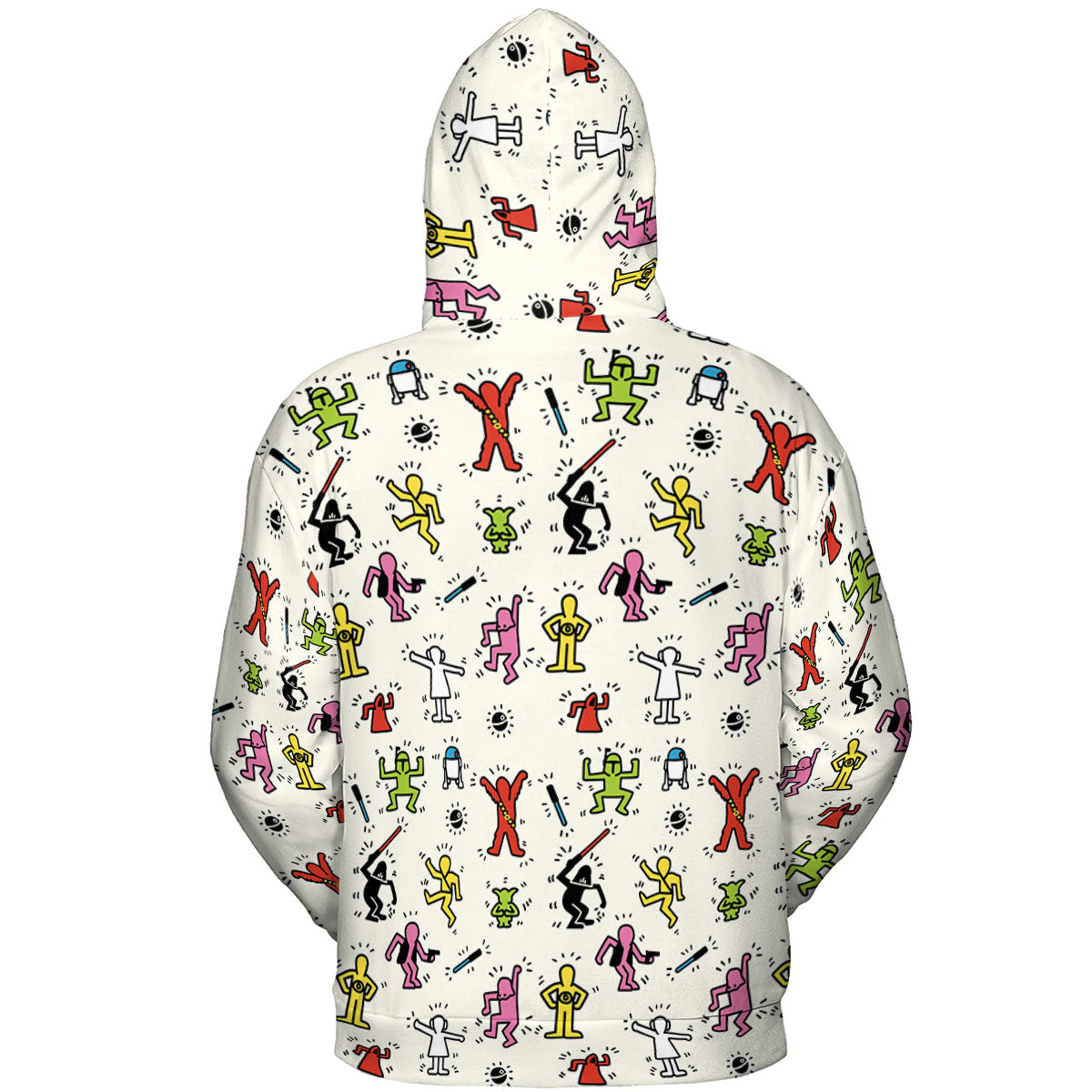 Pop Wars Star Wars Pop Art Pattern All-over Print Hoodie