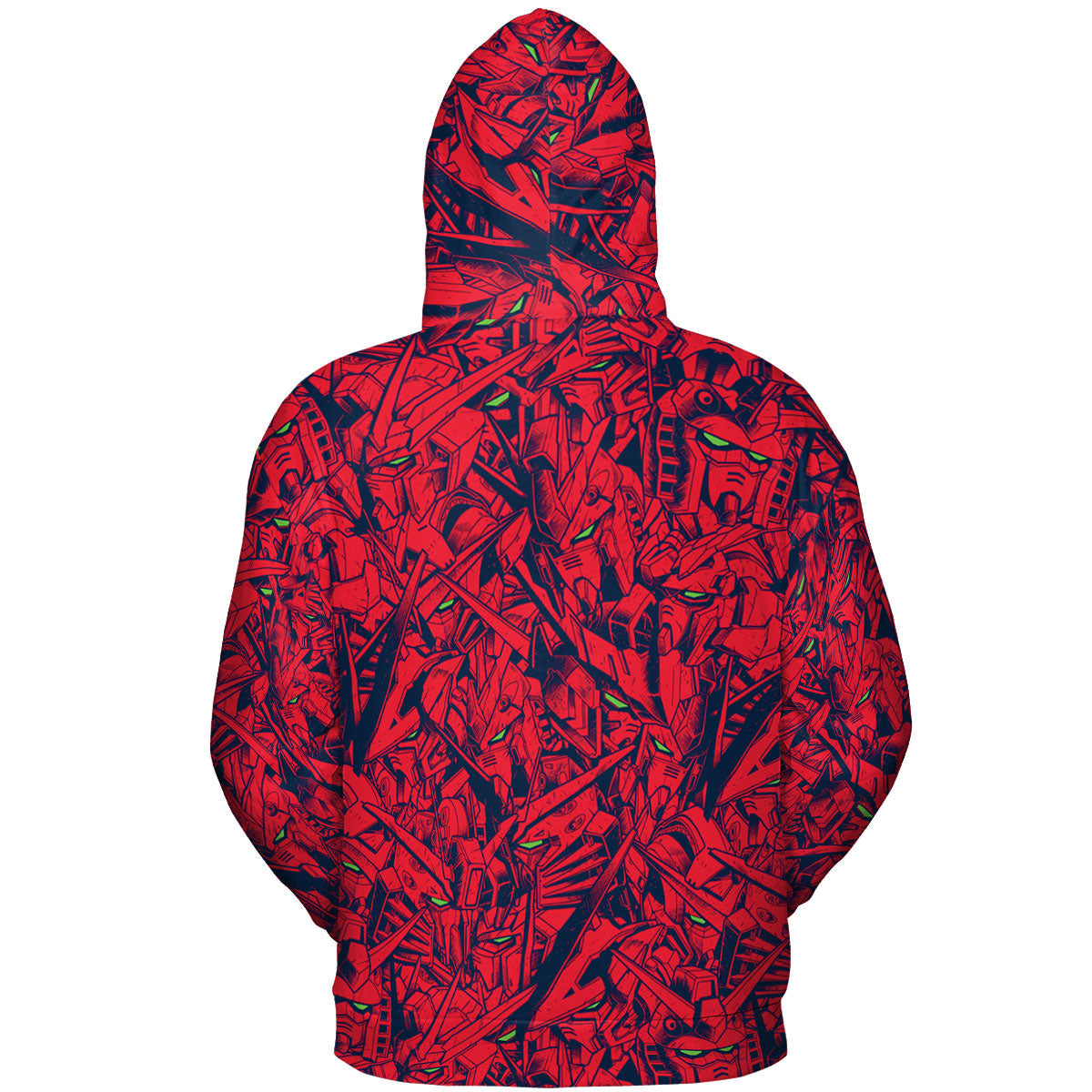 Gundam Camo Magenta Gundam All-over Print Hoodie
