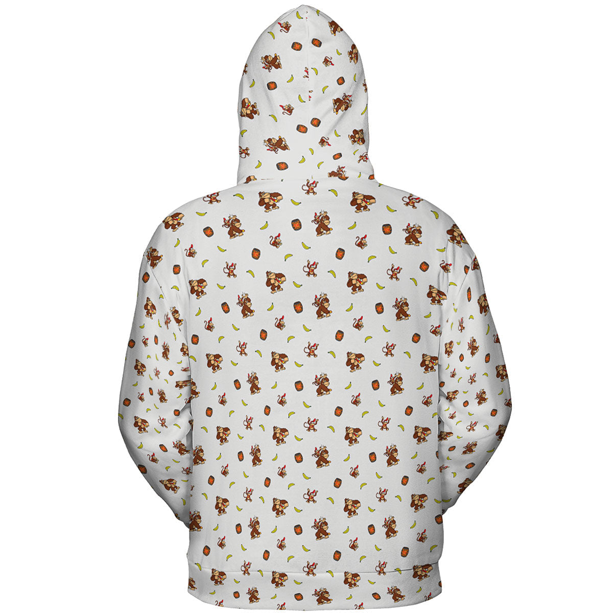 Nintendo Donkey Kong Characters Pattern All-over Print Hoodie