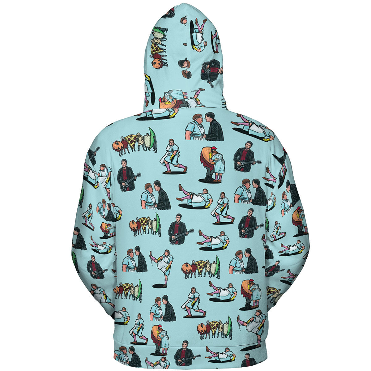 Lunch Lady Land SNL All-over Print Hoodie