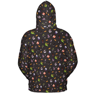 Ghostbusters Pattern All-over Print Hoodie