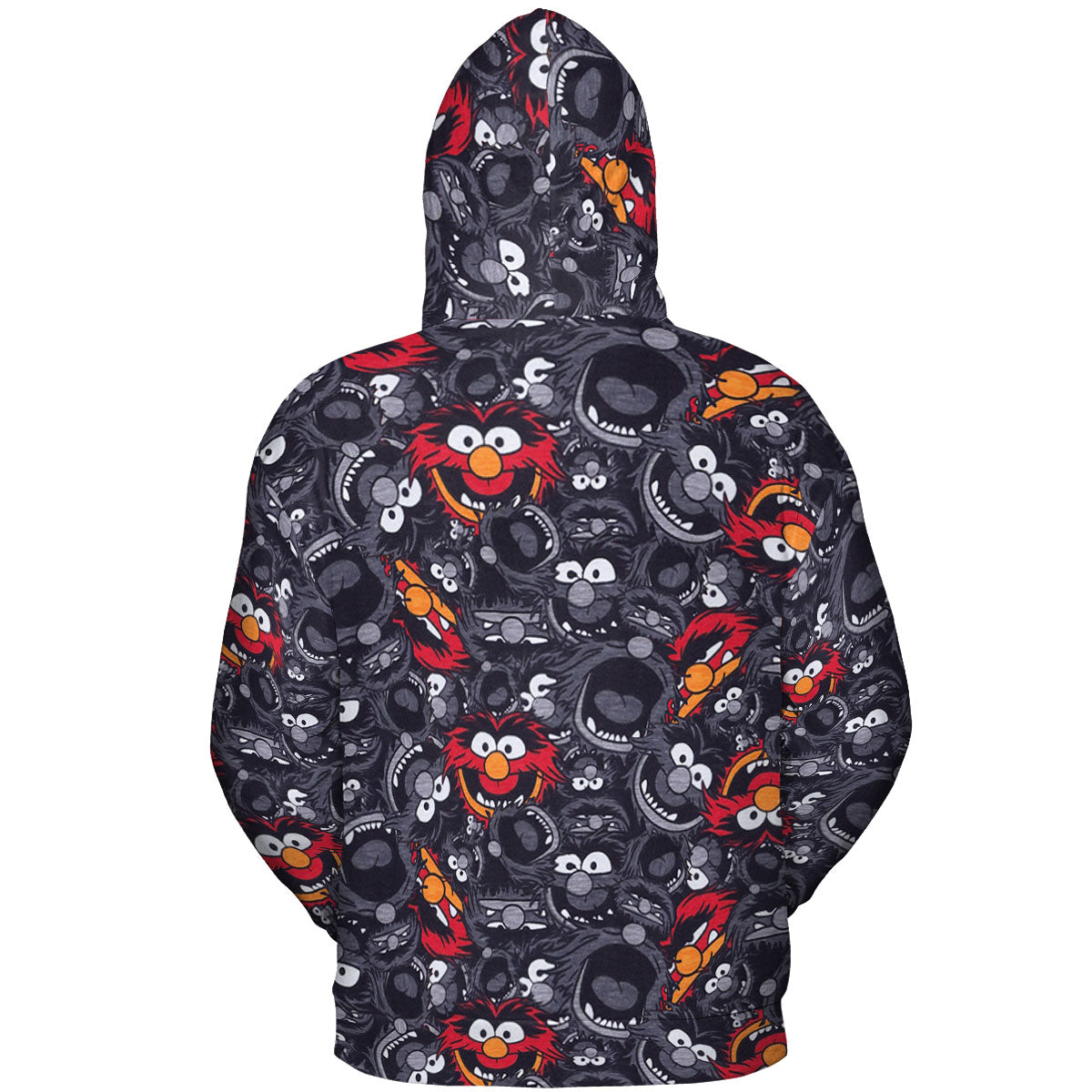 Animal The Muppets Pattern All-over Print Hoodie