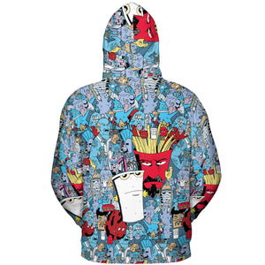 Aqua Teen Hunger Force All-over Print Hoodie