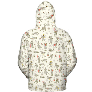 Bad Tempered Rodents Monty Python All-over Print Hoodie