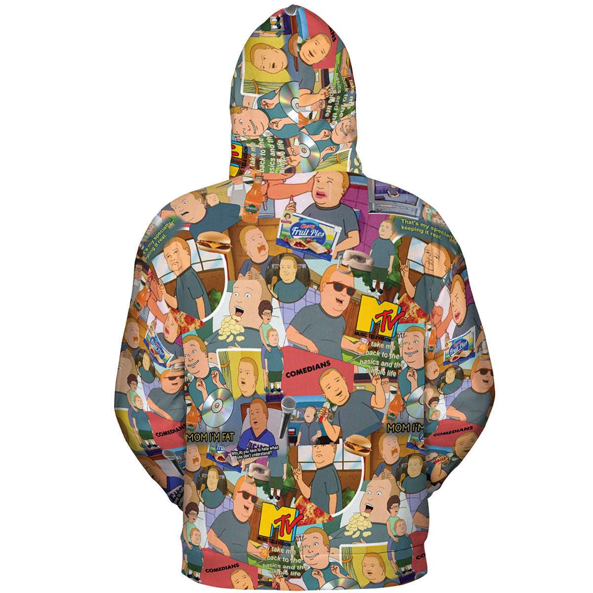 Bobby Face King Of The Hill All-over Print Hoodie