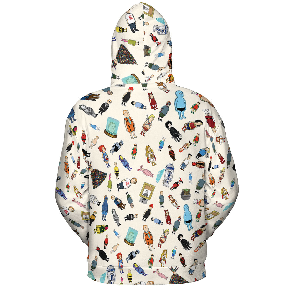 Bobby Hill King Of The Hill Pattern All-over Print Hoodie