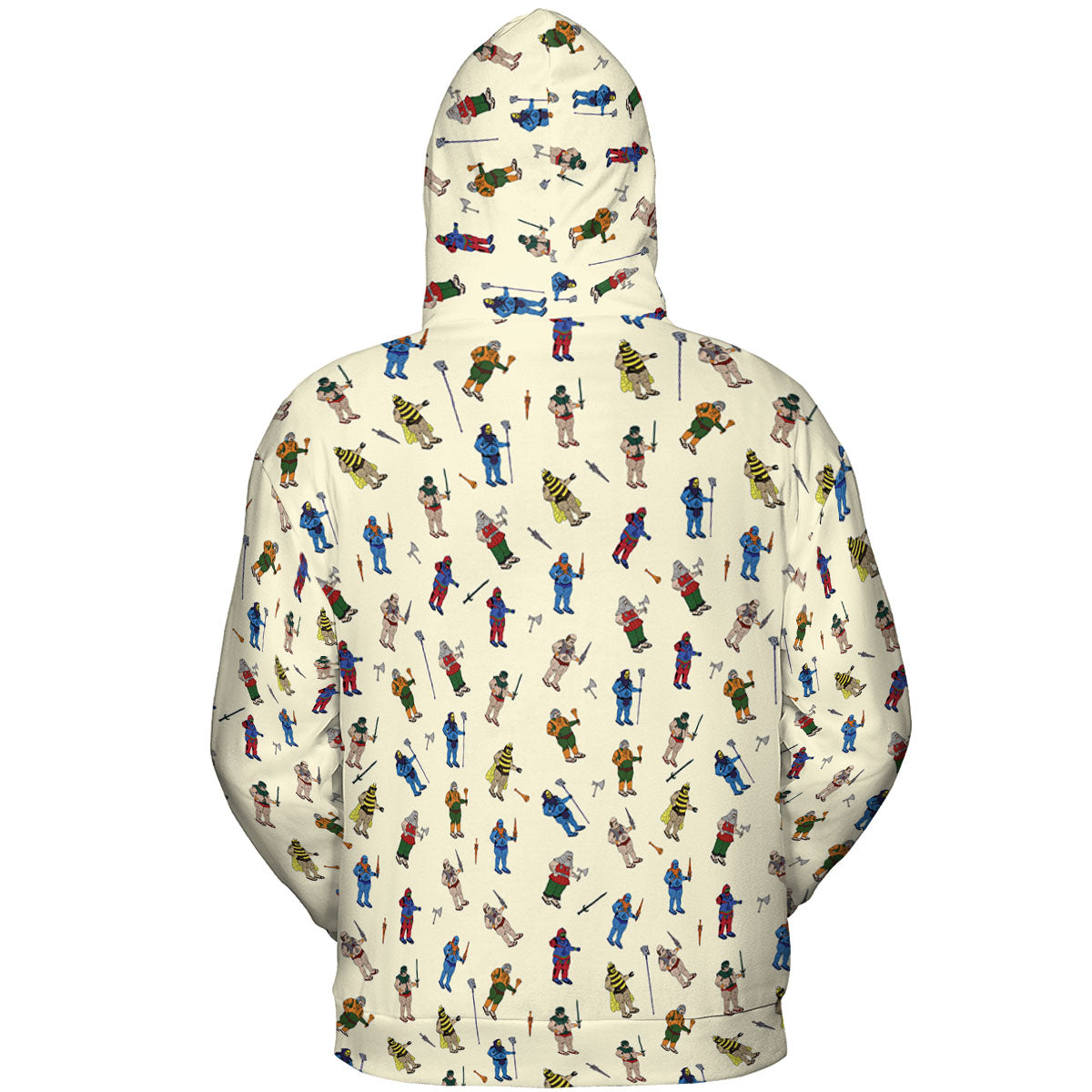 Carl In Masters Of The Universe Pattern All-over Print Hoodie