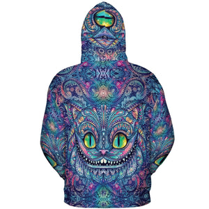 Cheshire Cat Alice In Wonderland All-over Print Hoodie