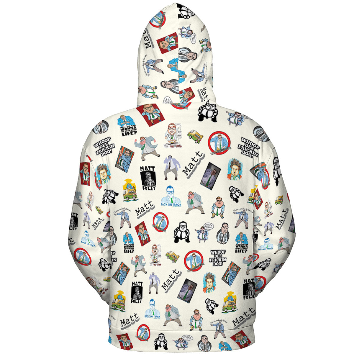 Chris Farley Matt Foley Motivational SNL All-over Print Hoodie