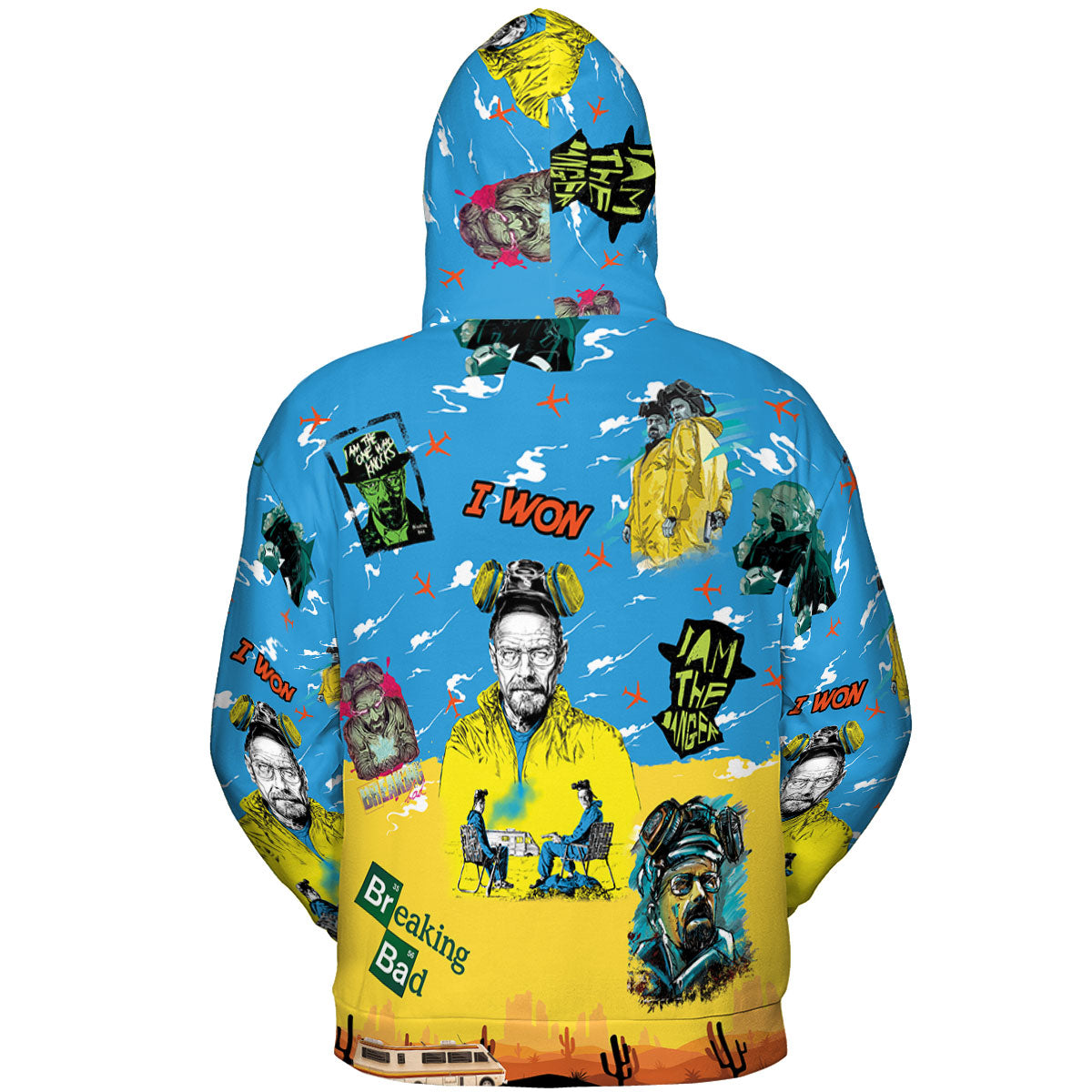 Cooking Meth Breaking Bad All-over Print Hoodie