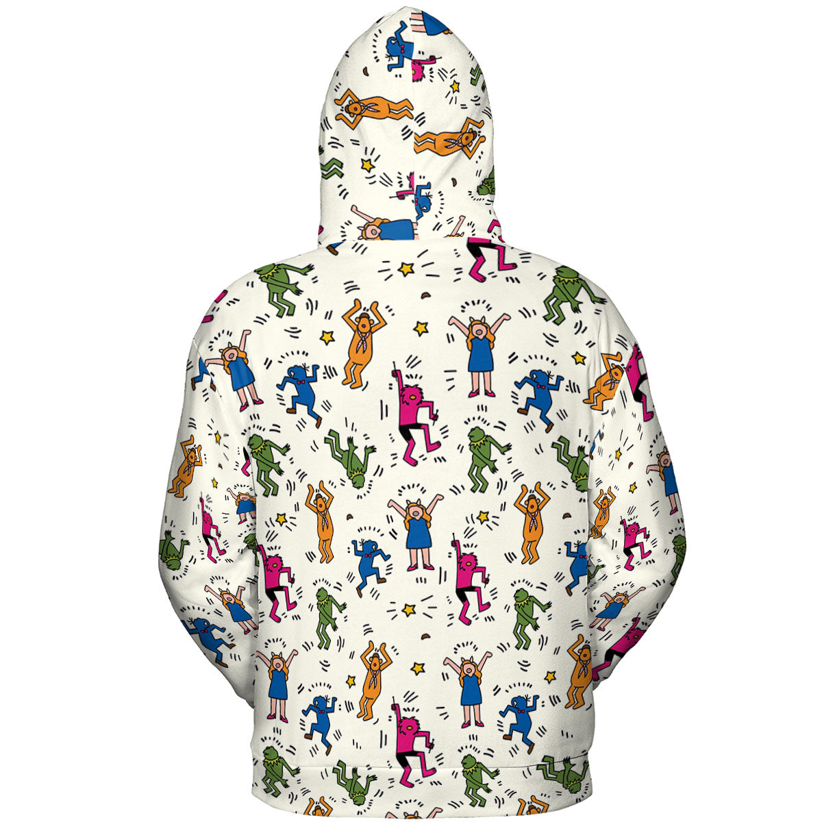Dancing Muppets The Muppets Characters All-over Print Hoodie