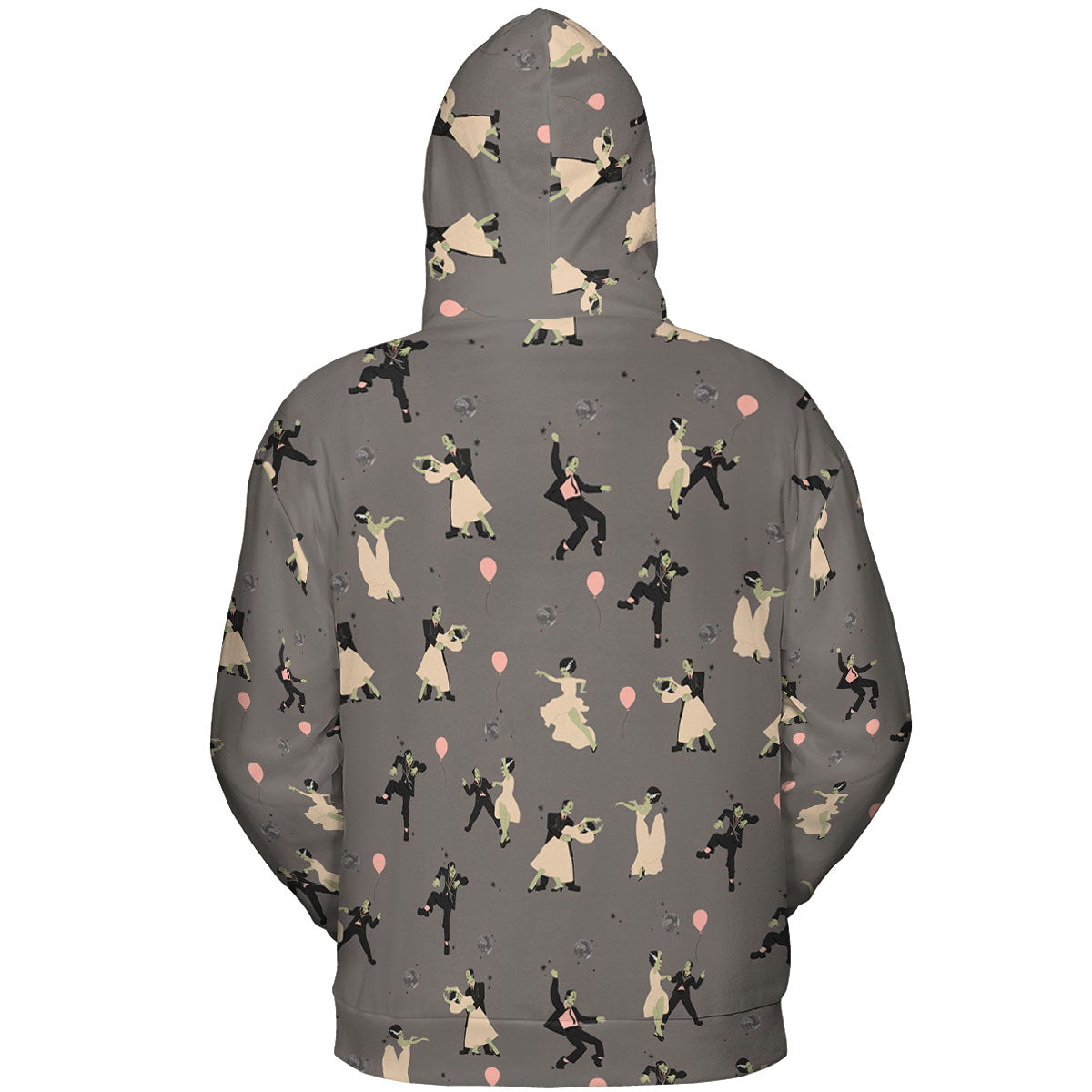 Dirty Dancing Frankenstein and Bride of Frankenstein All-over Print Hoodie