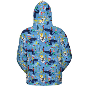 Cruisin' The Galaxy Star Trek All-over Print Hoodie