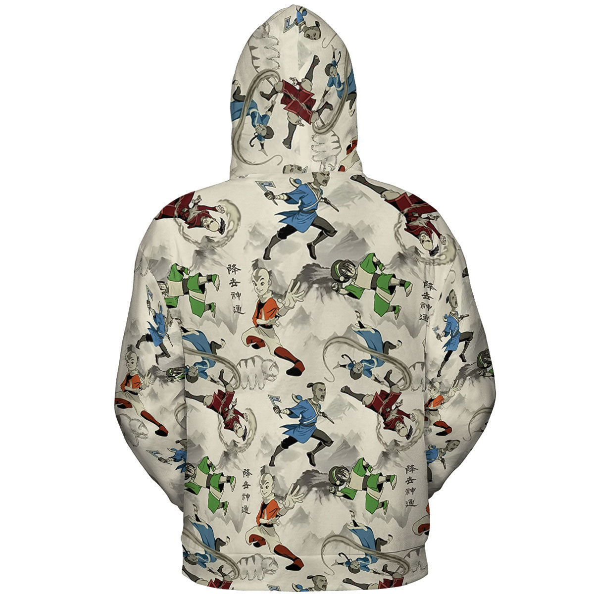Aang Katara Toph Beifong Sokka Avatar The Last Airbender All-over Print Hoodie