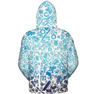 Blue Moggle Final Fantasy All-over Print Hoodie