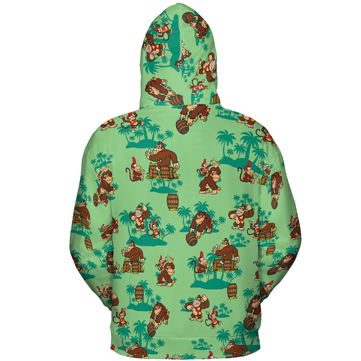 Donkey Kong & Diddy Kong All-over Print Hoodie