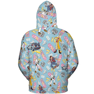 Marty McFly Dr. Emmett Brown Back To The Future All-over Print Hoodie
