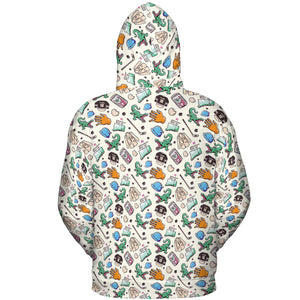 Happy Gilmore Pattern All-over Print Hoodie