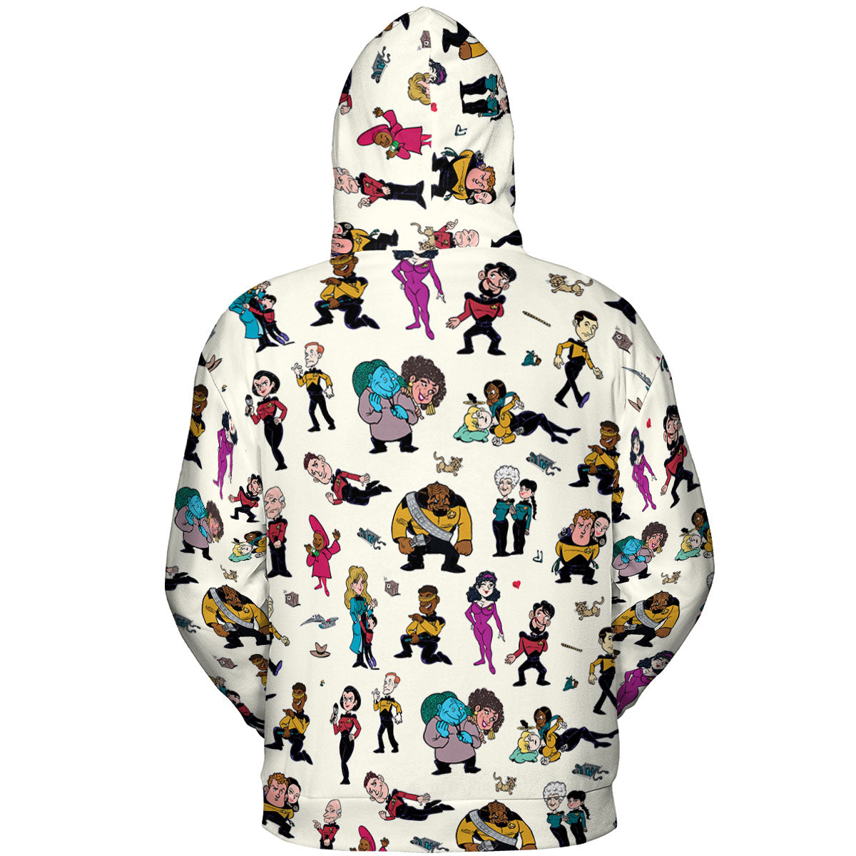 Star Trek TNG Tribute All-over Print Hoodie
