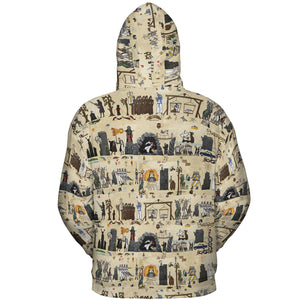 Bayeux Tapestry Monty Python All-over Print Hoodie