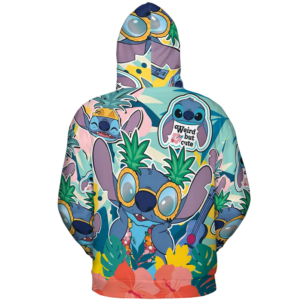 Weird But Cute Stitch All-over Print Hoodie