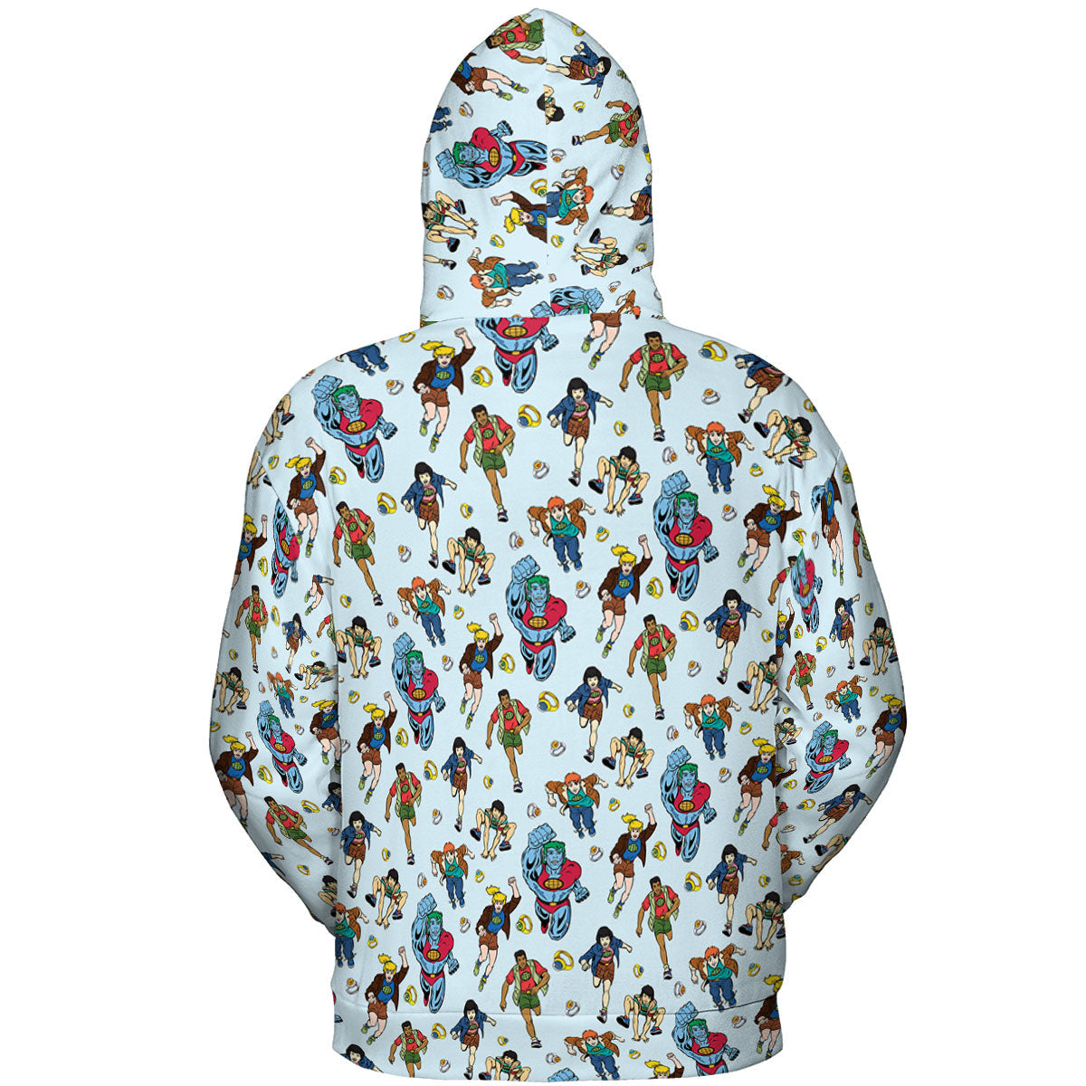 Save The Planet Captain Planet and the Planeteers All-over Print Hoodie