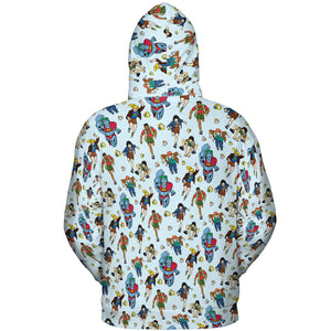 Save The Planet Captain Planet and the Planeteers All-over Print Hoodie