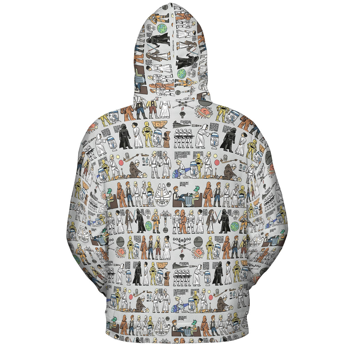 Egyptian Galaxy Wars All-over Print Hoodie