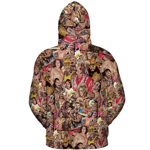 Pro Wrestlers All-over Print Hoodie