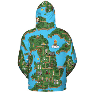Pixel Art Python Monty Python All-over Print Hoodie
