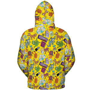 Treehouse of Horror The Simpson All-over Print Hoodie